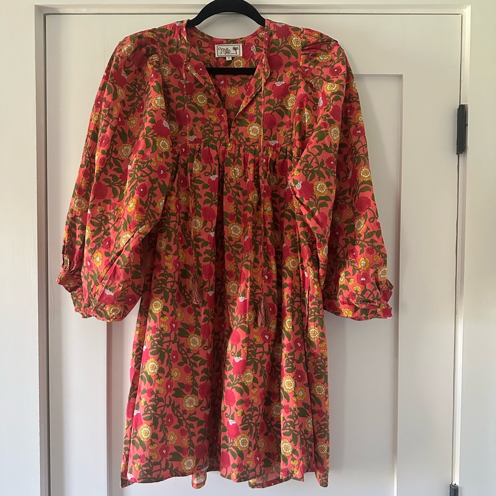 Mille Daisy Dress Passionfruit small